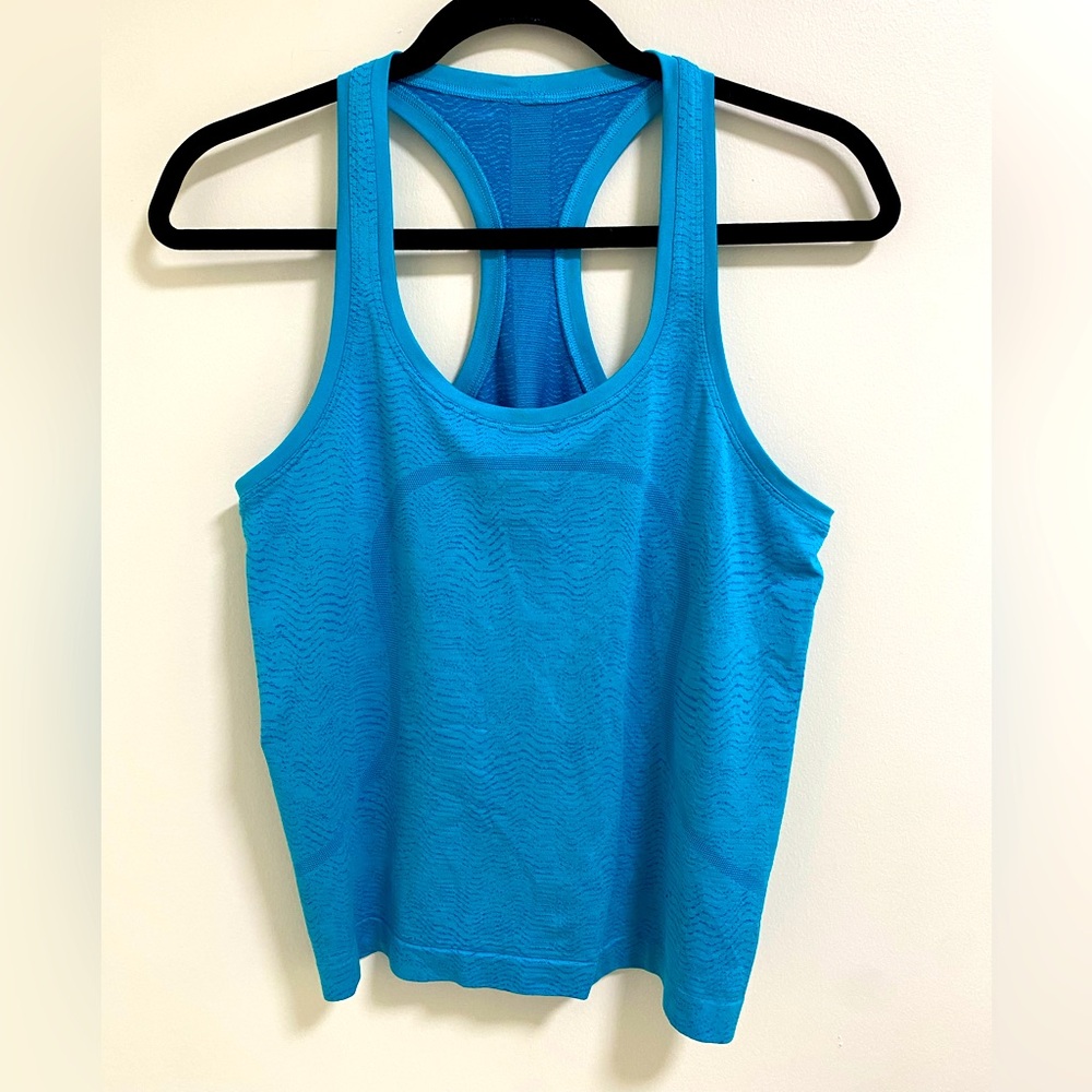 lululemon athletica Blue Tank Top